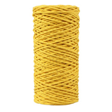 Mia Mote™ Petit Line Sznurek pleciony bawełniany 2mm Orpiment on dolomite