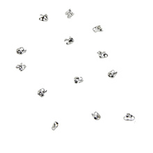 Końcówki Uchwyty dziewczynki do sznurka linki jubilrskiej 4x2mm