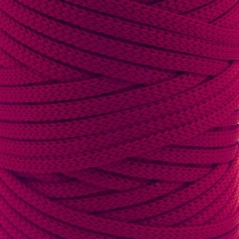 Mia Mote™ ByBag Line Sznurek Poliestrowy matowy płaski bez rdzenia malinowy 3mm