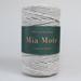 Mia Mote™ Classic Line Sznurek bawełniany skręcany do makramy 5mm Flaxy river stone