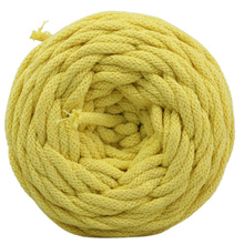 Mia Mote™ Thinny Line sznurek bawełniany 3mm yellow calcite