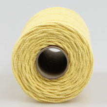 Mia Mote™ Petit Line Sznurek pleciony bawełniany 2mm Yellow Calcite