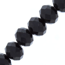 Kryształki Szklane Szlifowane Fasetowane Rondelle Platerowany 8x6mm