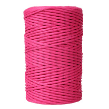 Mia Mote™ Classic Line Sznurek bawełniany skręcany do makramy 3mm radiant orchid