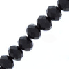 Czarny || Z efektem platerowania \ 3x4 mm