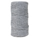 Sznurek bawełniany skręcany do makramy Lavish Striped Flint  3mm