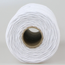 Mia Mote™ Petit Line Sznurek bawełniany 2mm Chalk