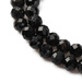 Turmalin Czarny - kamień ochrony i stabilizacji - Kula Fasetowany Koraliki 4mm