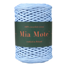 Mia Mote™ ByBag Line Sznurek Poliestrowy płaski bez rdzenia błękitny 3mm