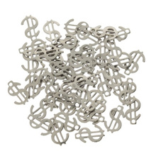 Zawieszka Stal Chirurgiczna Dolar $ 11.5x7x0,8mm 5szt