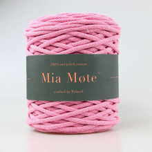 Mia Mote™ Lush Line Sznurek bawełniany 5mm morganite