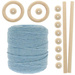 Zestaw do makramy dla początkujących 3mm 100m z akcesoriami
