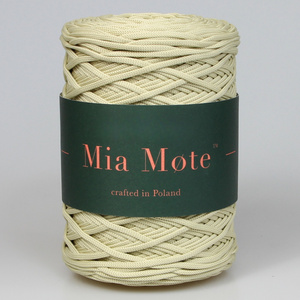 Mia Mote™ ByBag Line Sznurek Poliestrowy płaski bez rdzenia Champagne złoty 3mm