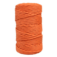 Mia Mote™ Classic Line Sznurek bawełniany skręcany do makramy 3mm copper