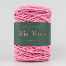 Mia Mote™ Thinny Line sznurek bawełniany 3mm morganite