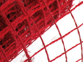 Siatka Jutowa Wstążka Kwiatowa Taśma Ozdobna Dekoracyjna 500mm 5m