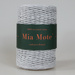 Mia Mote™ Classic Line Sznurek bawełniany skręcany do makramy 3mm basalt grit