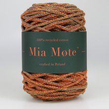 Mia Mote™ Thinny Line sznurek bawełniany 3mm miraże ombre strip