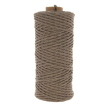 Mia Mote™ Classic Line Sznurek bawełniany skręcany do makramy 3mm deep sunstone
