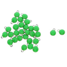 Zawieszka metalowa malowana Kropla 7x4.5mm