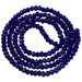 Koraliki Fasetowane Kryształki Szklane Rondelle Kobaltowy 2.7x1.5mm
