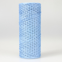 Mia Mote™ ByBag Line Sznurek pleciony poliestrowy okrągły 2mm Błękitny