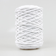 Mia Mote™ Basic Line sznurek bawełniany 5mm chalk