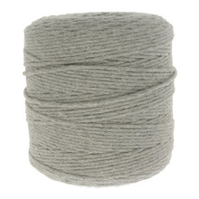 Sznurek bawełniany skręcany do makramy ecconomic szary 2mm ~290m