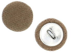 Guziki Tapicerskie Oblekane Obciągane Welur Flok AVILA A7 22mm R36 10szt