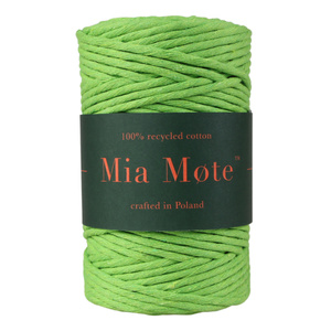 Mia Mote™ Classic Line Sznurek bawełniany skręcany do makramy 5mm Tulliumit
