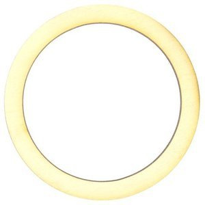 Łapacz snów drewniany sklejka obręcz okrąg koło do łapacza snów brązowy 12cm 2szt