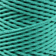 Mia Mote™ Petit Line OUTLET CUT Sznurek pleciony bawełniany 2mm Malachite Green