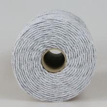 Mia Mote™ Classic Line Sznurek bawełniany skręcany do makramy 3mm basalt grit