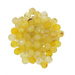 Agat Yellow Kamień Jubilerski Fasetowany kula 4mm