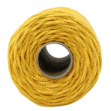 Mia Mote™ Petit Line Sznurek pleciony bawełniany 2mm Orpiment on dolomite