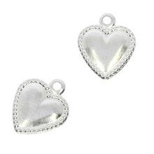 Zawieszka Stal Chirurgiczna Serce 10x8mm