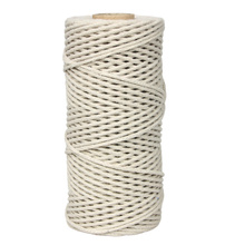 Mia Mote™ Petit Line Sznurek pleciony bawełniany 2mm Light Moonstone