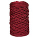 Mia Mote™ ByBag Line Sznurek Poliestrowy matowy płaski bez rdzenia bordowy 3mm