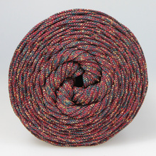 Mia Mote™ ByBag Line Lurex Sznurek Poliestrowy płaski bez rdzenia Świąteczny ze złotą nitką 5mm