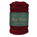 Mia Mote™ ByBag Line Sznurek Poliestrowy płaski bez rdzenia ciemny bordowy wino 5mm