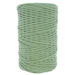 Mia Mote™ Classic Line Sznurek bawełniany skręcany do makramy 2mm green jasper