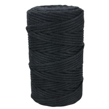 Mia Mote™ Classic Line Sznurek bawełniany skręcany do makramy 5mm shungite
