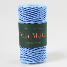 Mia Mote™ Petit Line Sznurek pleciony bawełniany 2mm Rhodisite