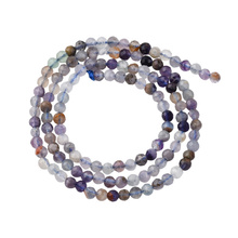 Fluoryt naturalny - kamień klarowności, harmonii i koncentracji - kula fasetowana 3mm