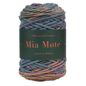 Mia Mote™ Thinny Line sznurek bawełniany 3mm miraże ombre strip