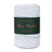 Mia Mote™ Classic Line Sznurek bawełniany skręcany do makramy 5mm chalk