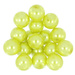 Koraliki Szklane Perła Perełki Kula Kuleczki Kuleczka żółty cytryna 14mm
