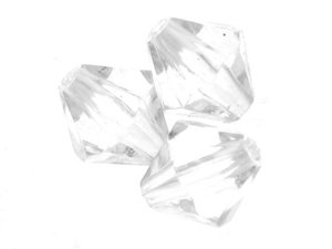 Koraliki Akrylowe Diamentowane Bicone Crystal 5mm ~600szt