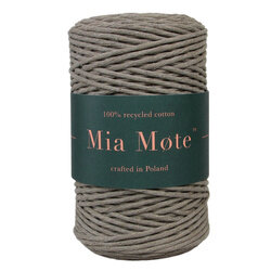 Mia Mote™ Classic Line Sznurek bawełniany skręcany do makramy 3mm deep sunstone