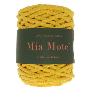 MiaMote™ Extra Lush Line sznurek bawełniany yellow calcite 7mm ~50mb
